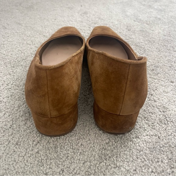 Loeffler Randall Brown Suede Block Heel Pumps - Picture 4 of 8